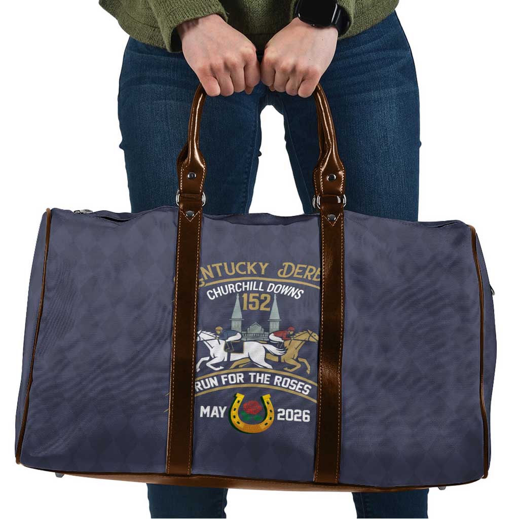 152nd Kentucky Horse Racing Travel Bag Derby Run For The Roses Vintage