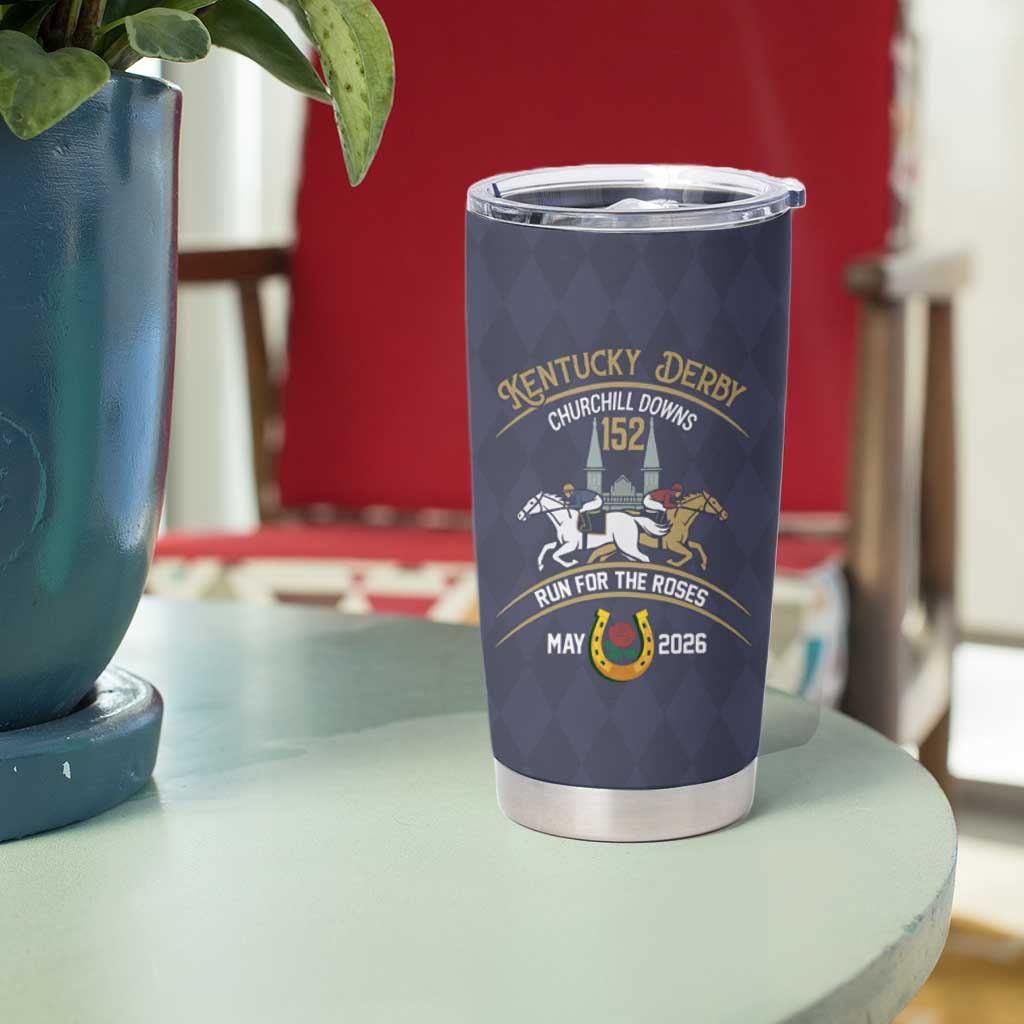 152nd Kentucky Horse Racing Tumbler Cup Derby Run For The Roses Vintage