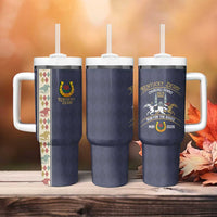 152nd Kentucky Horse Racing Tumbler With Handle Derby Run For The Roses Vintage