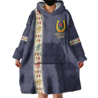 152nd Kentucky Horse Racing Wearable Blanket Hoodie Derby Run For The Roses Vintage
