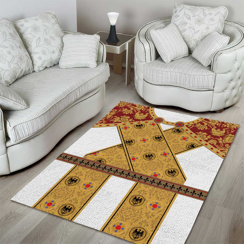 Holy Roman Emperor Costume Area Rug Eagle Sable