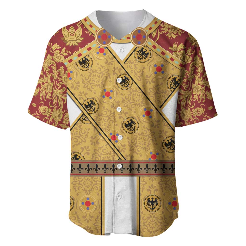 Holy Roman Emperor Costume Baseball Jersey Eagle Sable