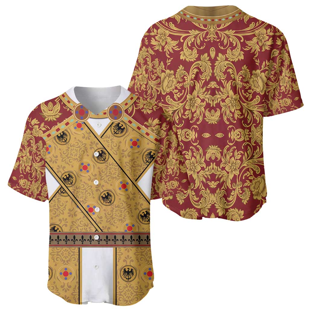 Holy Roman Emperor Costume Baseball Jersey Eagle Sable