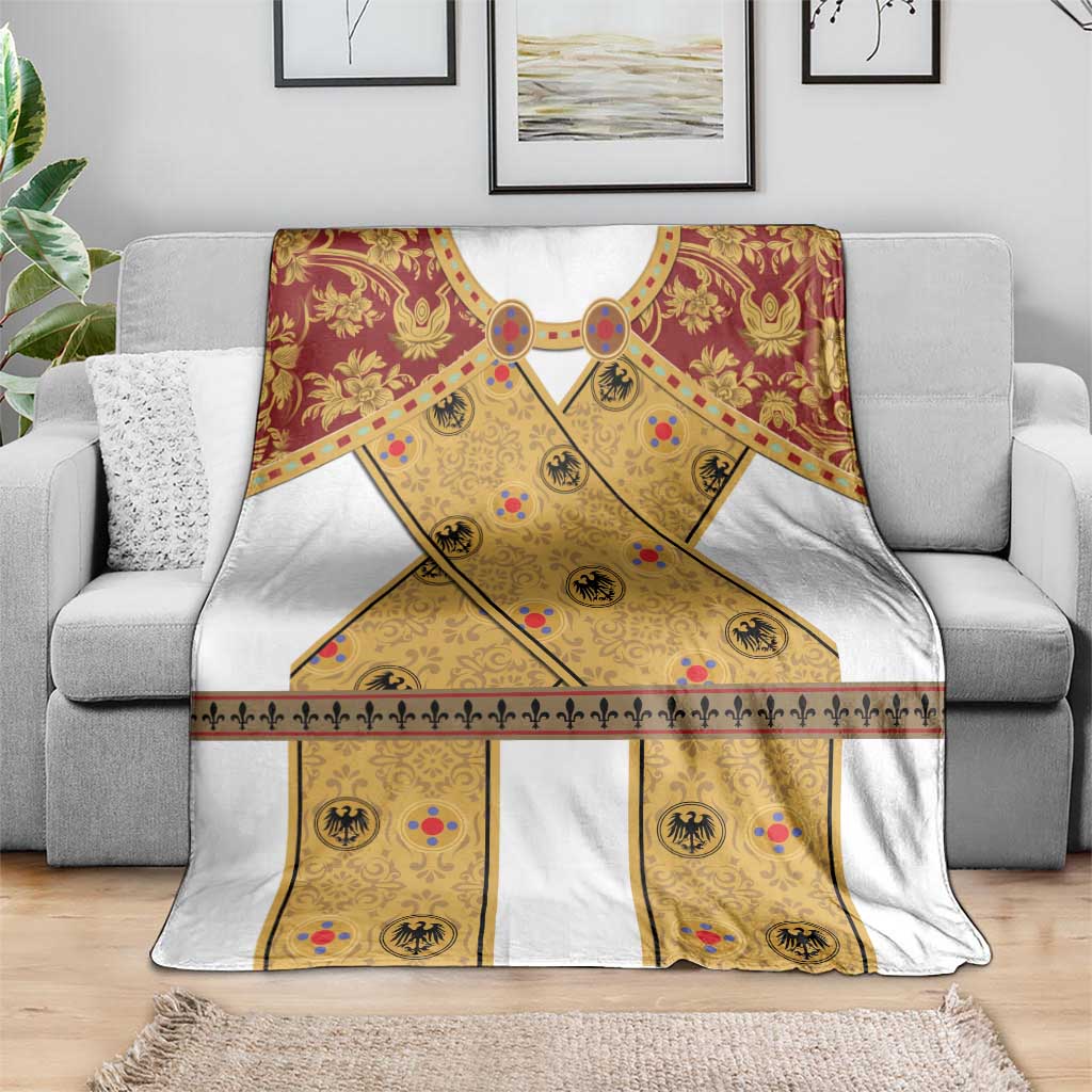 Holy Roman Emperor Costume Blanket Eagle Sable