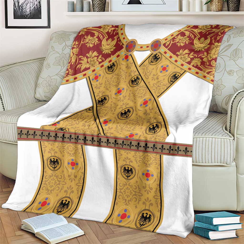 Holy Roman Emperor Costume Blanket Eagle Sable