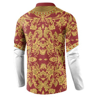 Holy Roman Emperor Costume Button Sweatshirt Eagle Sable