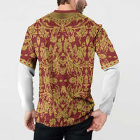 Holy Roman Emperor Costume Button Sweatshirt Eagle Sable