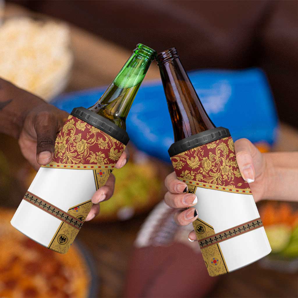 Holy Roman Emperor Costume 4 in 1 Can Cooler Tumbler Eagle Sable