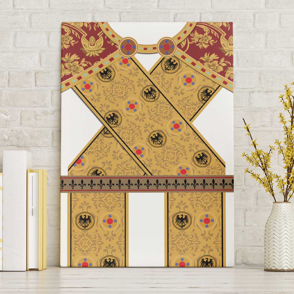 Holy Roman Emperor Costume Canvas Wall Art Eagle Sable