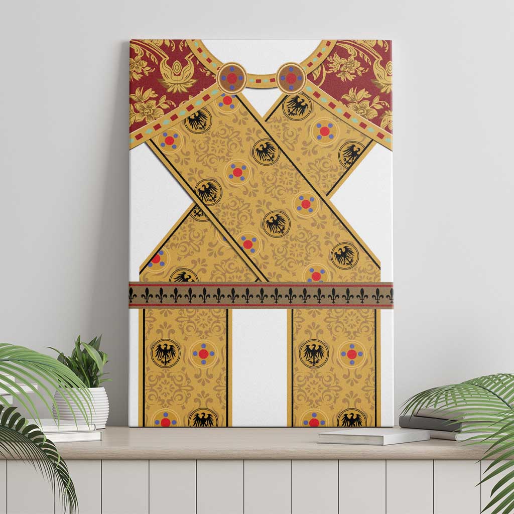 Holy Roman Emperor Costume Canvas Wall Art Eagle Sable