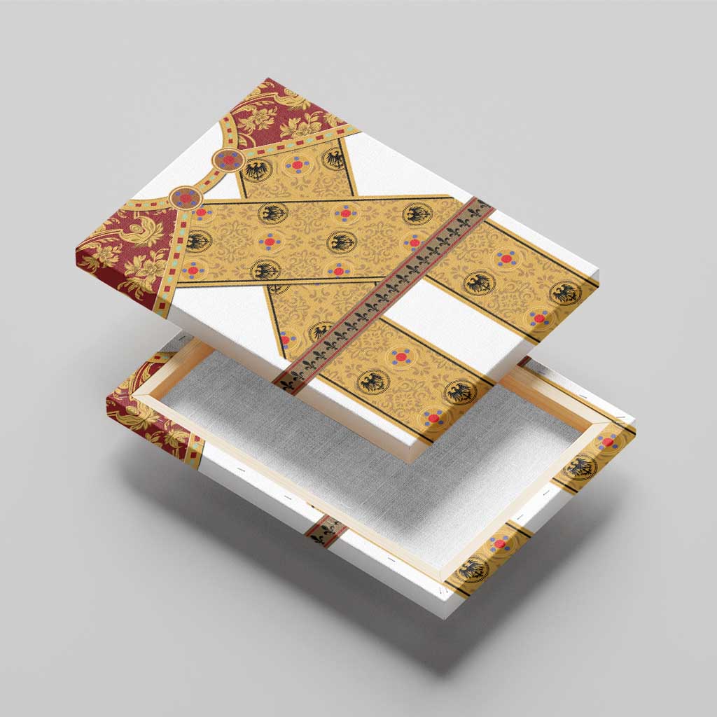 Holy Roman Emperor Costume Canvas Wall Art Eagle Sable