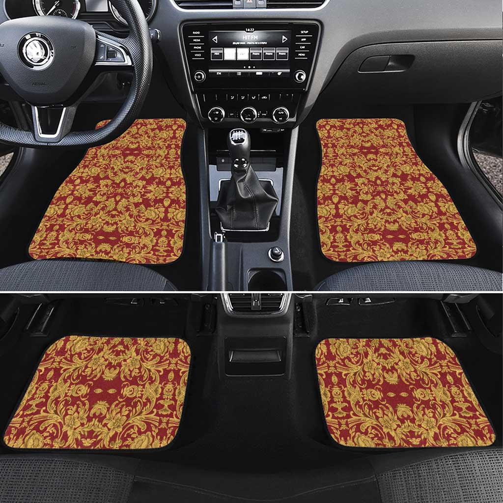 Holy Roman Emperor Costume Car Mats Eagle Sable