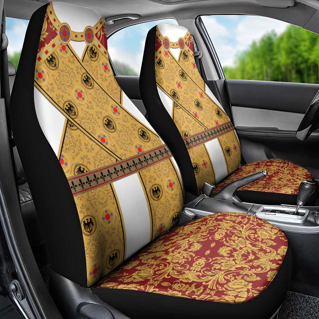 Holy Roman Emperor Costume Car Seat Cover Eagle Sable