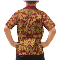 Holy Roman Emperor Costume Family Matching Mermaid Dress and Hawaiian Shirt Eagle Sable