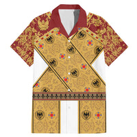 Holy Roman Emperor Costume Family Matching Mermaid Dress and Hawaiian Shirt Eagle Sable