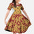 Holy Roman Emperor Costume Family Matching Off The Shoulder Long Sleeve Dress and Hawaiian Shirt Eagle Sable