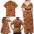 Holy Roman Emperor Costume Family Matching Off Shoulder Maxi Dress and Hawaiian Shirt Eagle Sable
