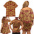 Holy Roman Emperor Costume Family Matching Off Shoulder Short Dress and Hawaiian Shirt Eagle Sable