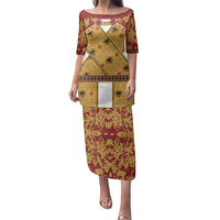 Holy Roman Emperor Costume Family Matching Puletasi and Hawaiian Shirt Eagle Sable