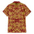 Holy Roman Emperor Costume Family Matching Short Sleeve Bodycon Dress and Hawaiian Shirt Eagle Sable