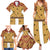 Holy Roman Emperor Costume Family Matching Summer Maxi Dress and Hawaiian Shirt Eagle Sable