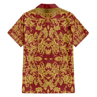 Holy Roman Emperor Costume Family Matching Summer Maxi Dress and Hawaiian Shirt Eagle Sable
