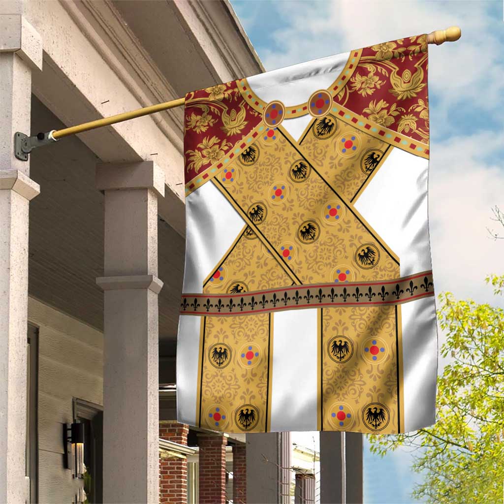 Holy Roman Emperor Costume Garden Flag Eagle Sable