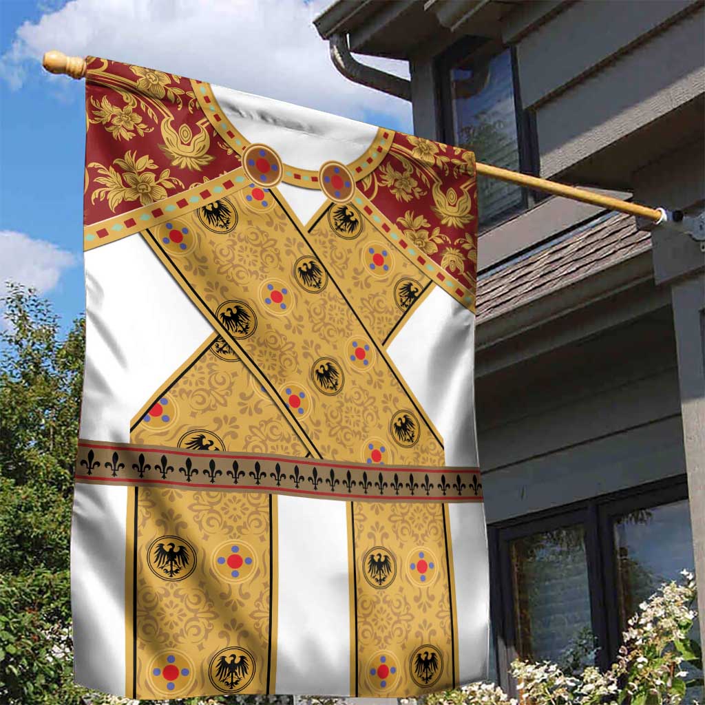 Holy Roman Emperor Costume Garden Flag Eagle Sable