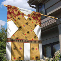 Holy Roman Emperor Costume Garden Flag Eagle Sable