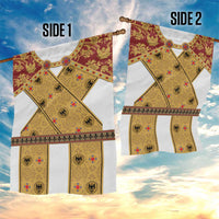 Holy Roman Emperor Costume Garden Flag Eagle Sable