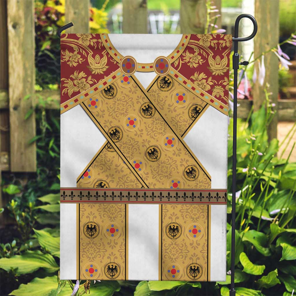 Holy Roman Emperor Costume Garden Flag Eagle Sable