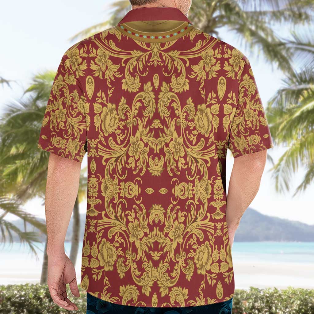 Holy Roman Emperor Costume Hawaiian Shirt Eagle Sable