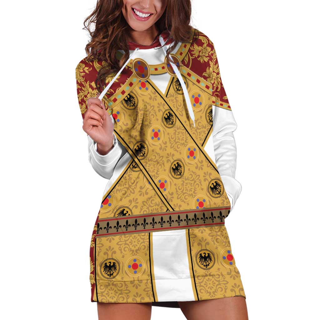 Holy Roman Emperor Costume Hoodie Dress Eagle Sable