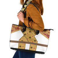 Holy Roman Emperor Costume Leather Tote Bag Eagle Sable