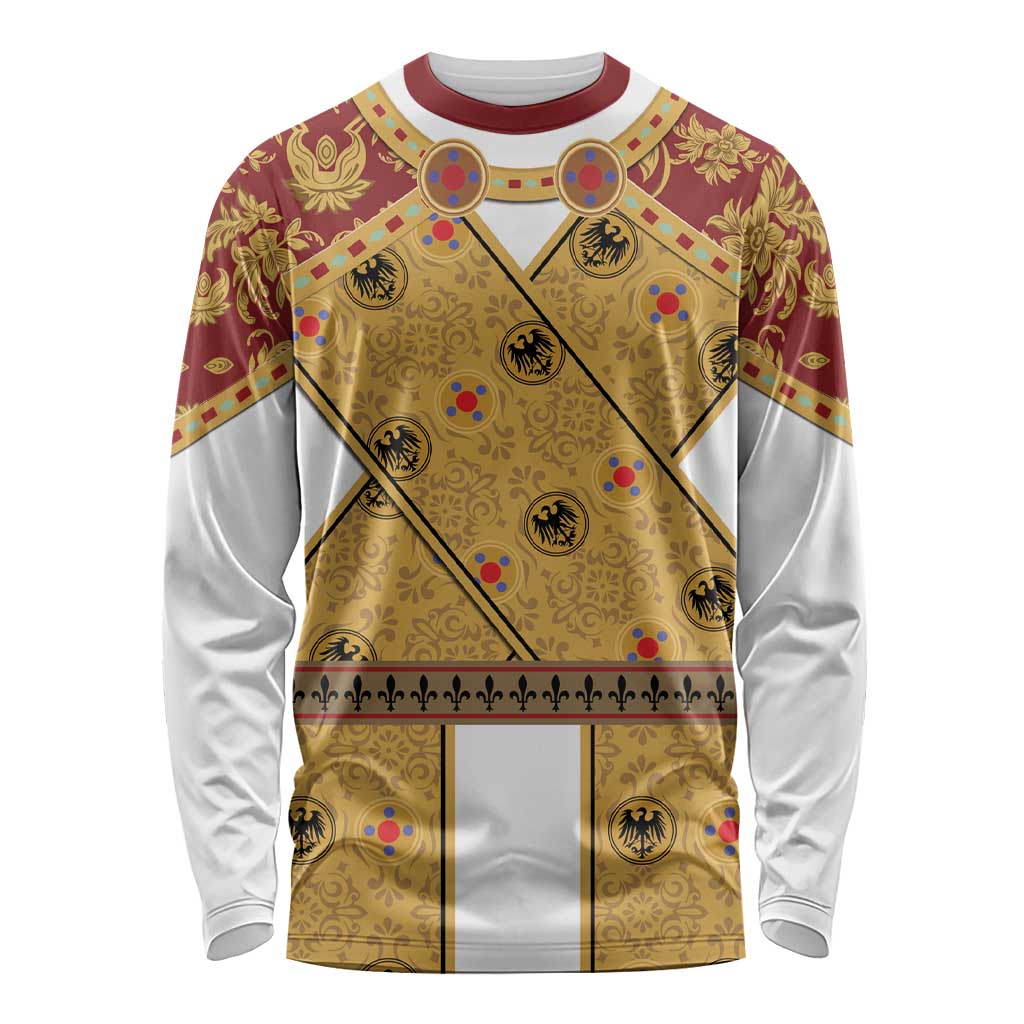 Holy Roman Emperor Costume Long Sleeve Shirt Eagle Sable