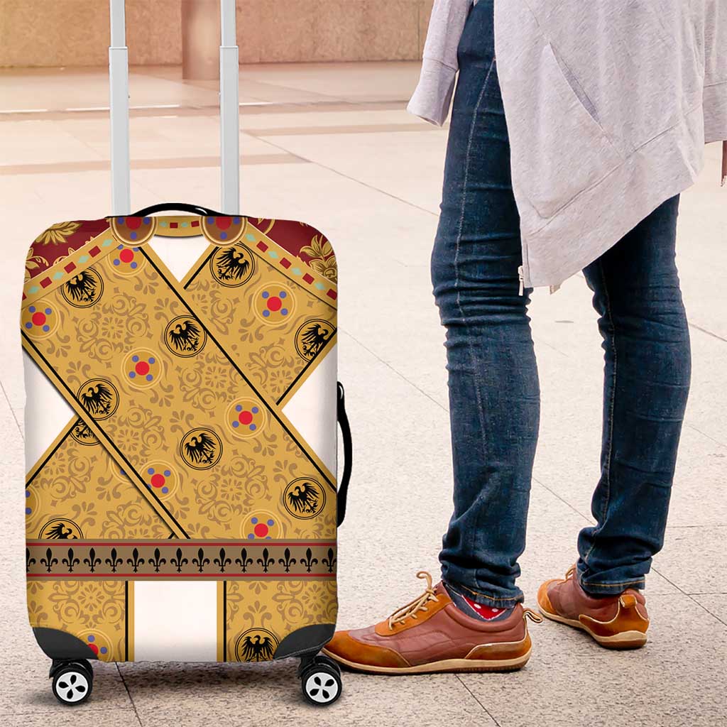 Holy Roman Emperor Costume Luggage Cover Eagle Sable