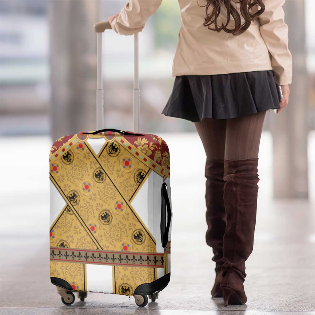 Holy Roman Emperor Costume Luggage Cover Eagle Sable
