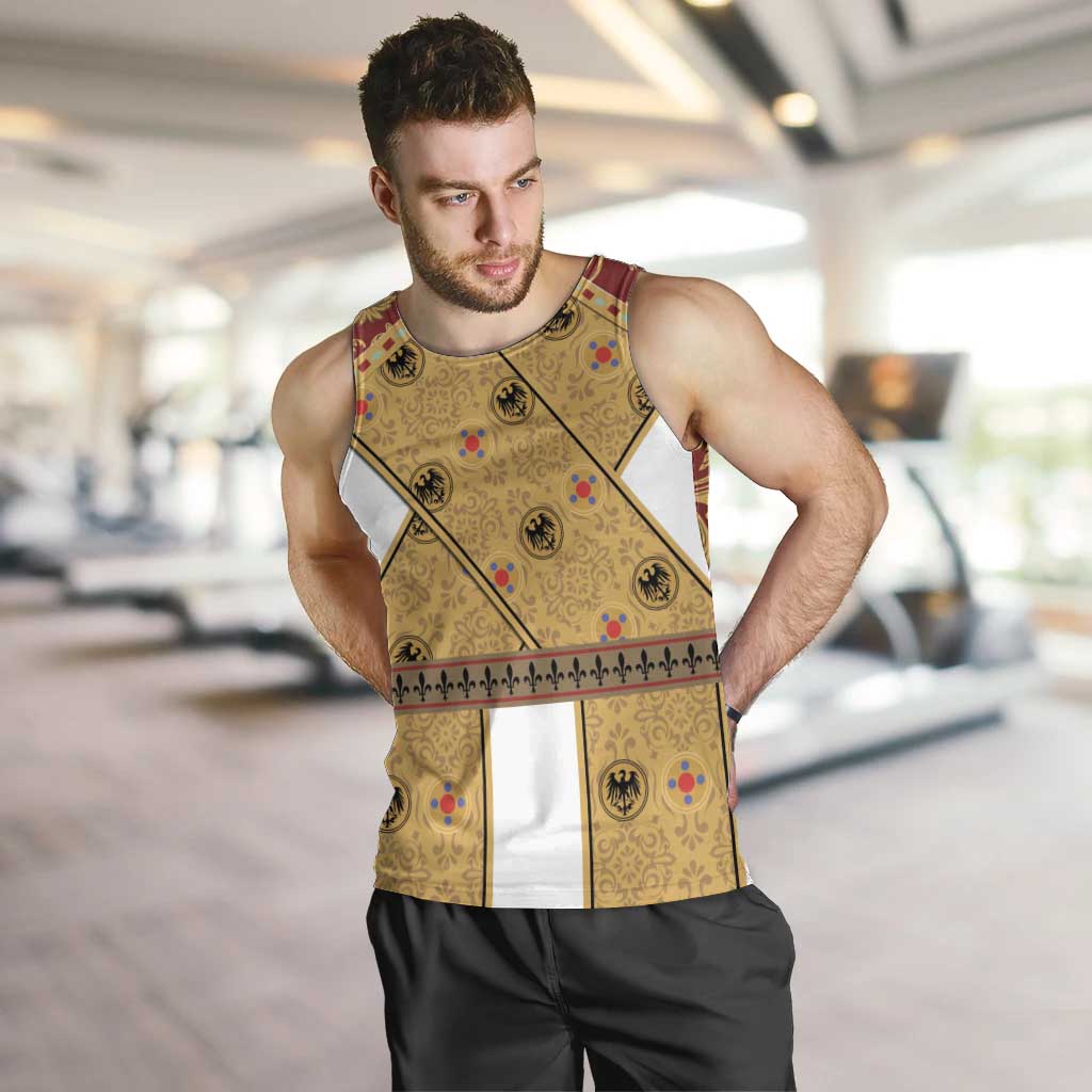 Holy Roman Emperor Costume Men Tank Top Eagle Sable