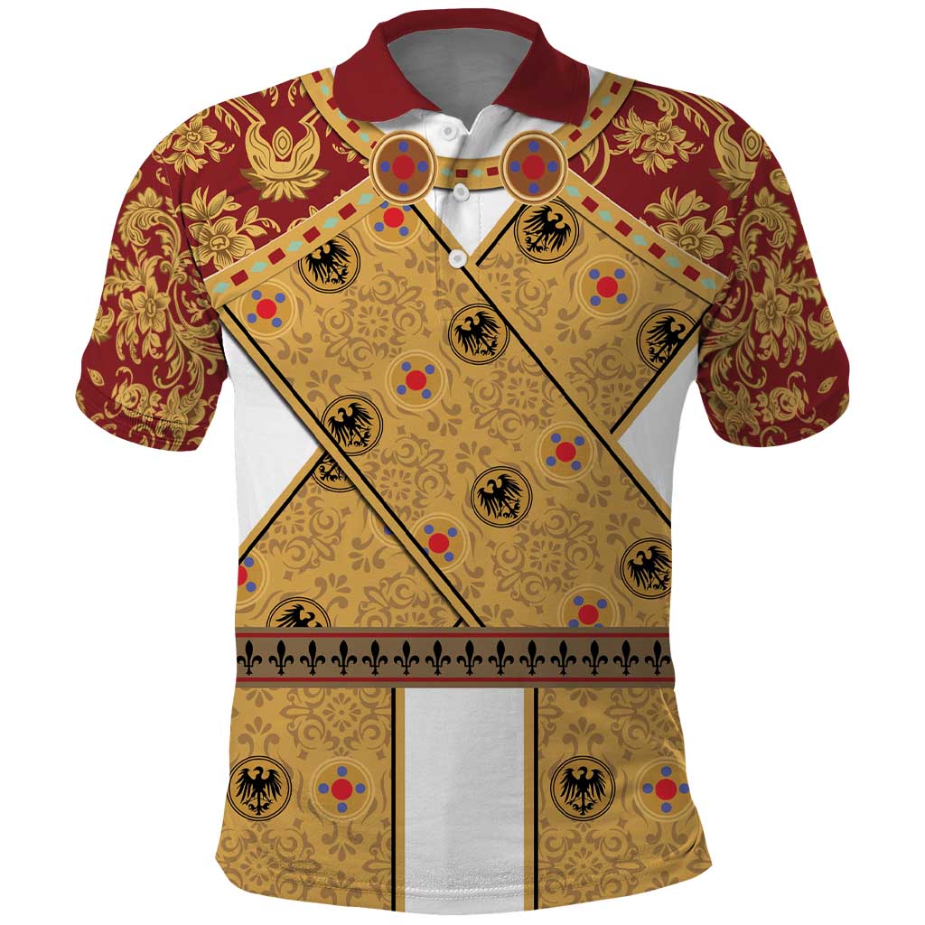 Holy Roman Emperor Costume Polo Shirt Eagle Sable