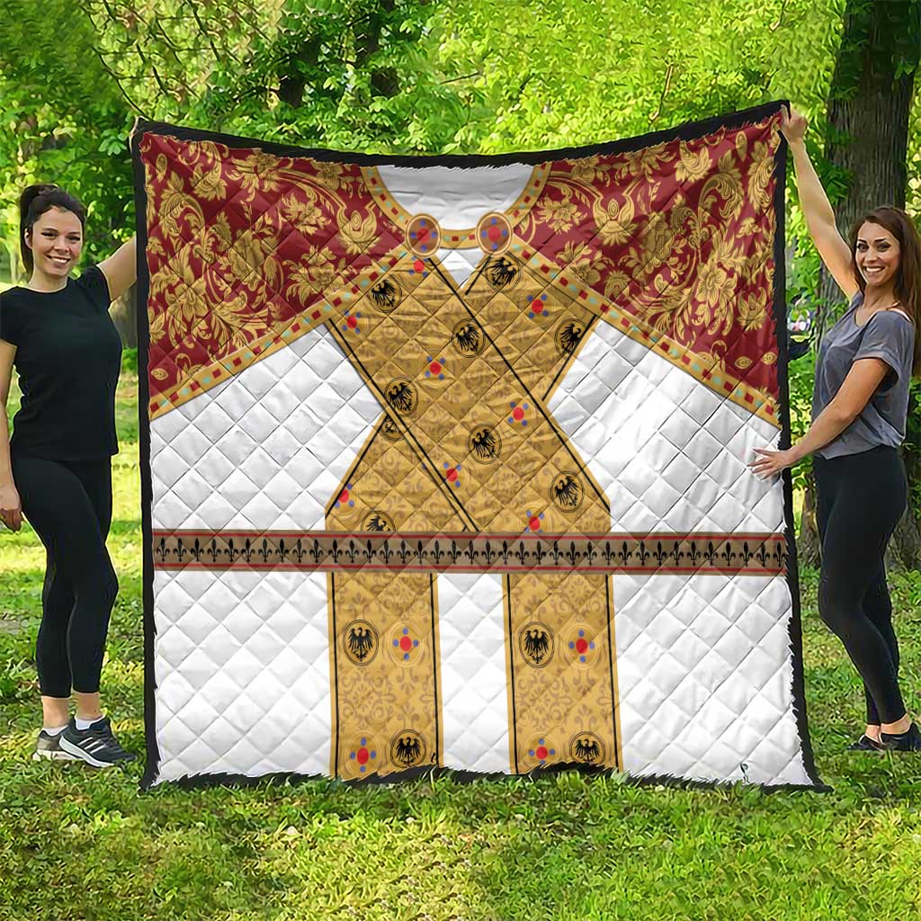 Holy Roman Emperor Costume Quilt Eagle Sable