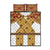 Holy Roman Emperor Costume Quilt Bed Set Eagle Sable