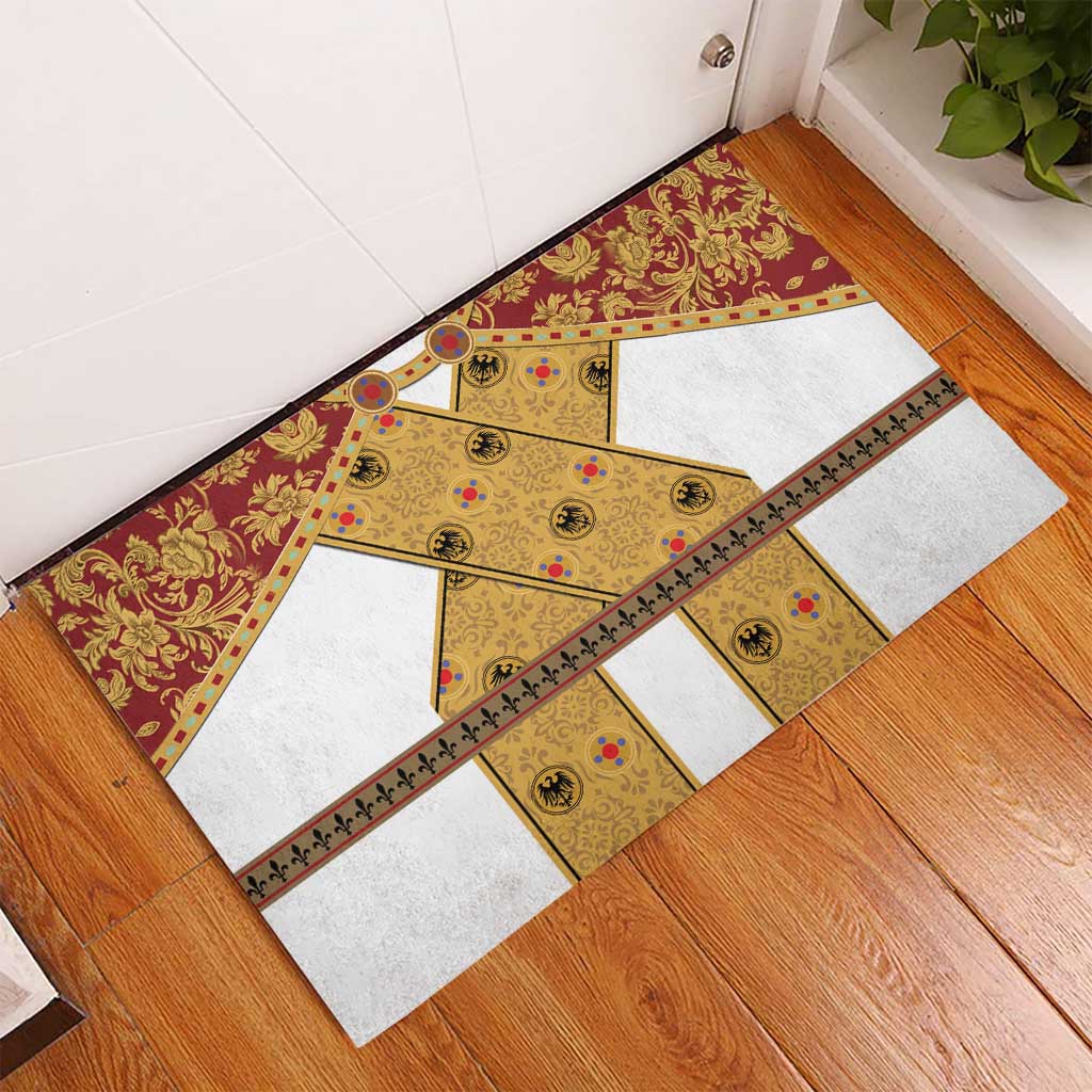 Holy Roman Emperor Costume Rubber Doormat Eagle Sable