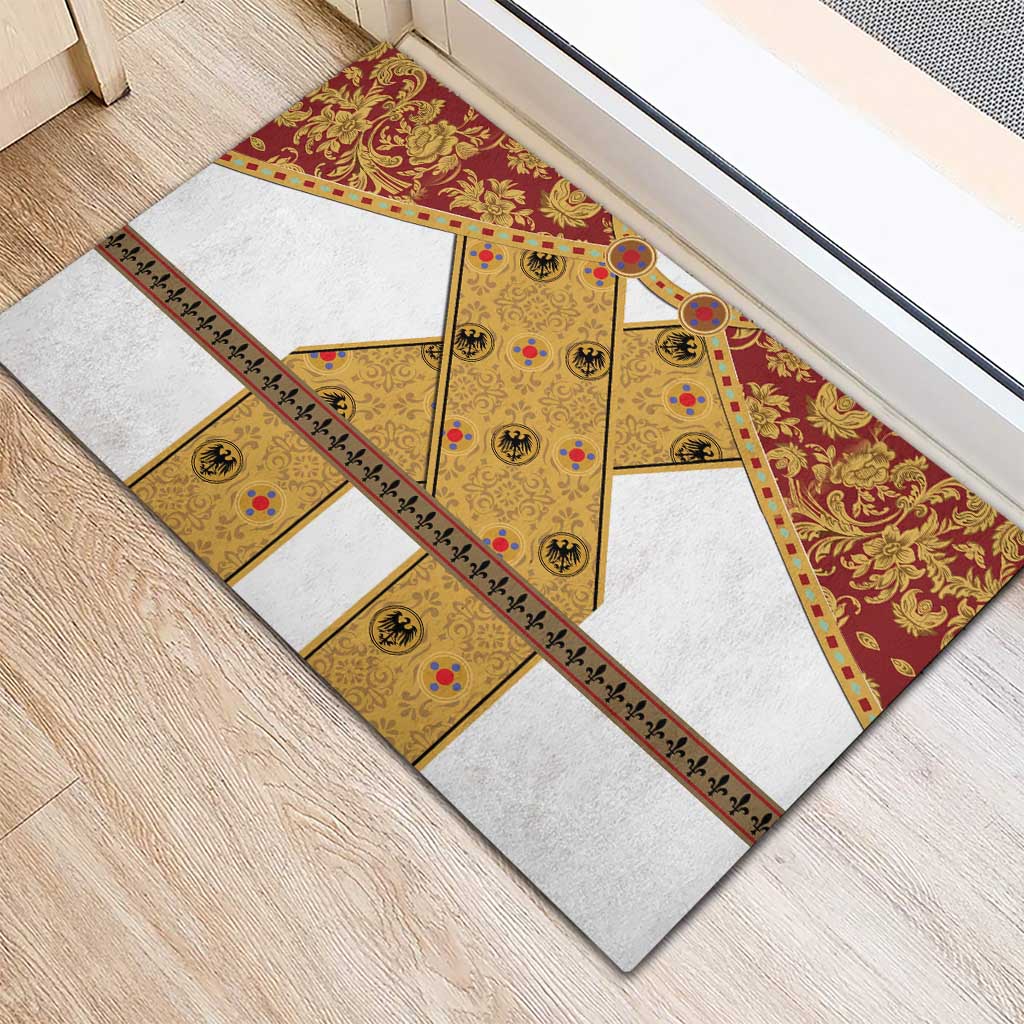 Holy Roman Emperor Costume Rubber Doormat Eagle Sable