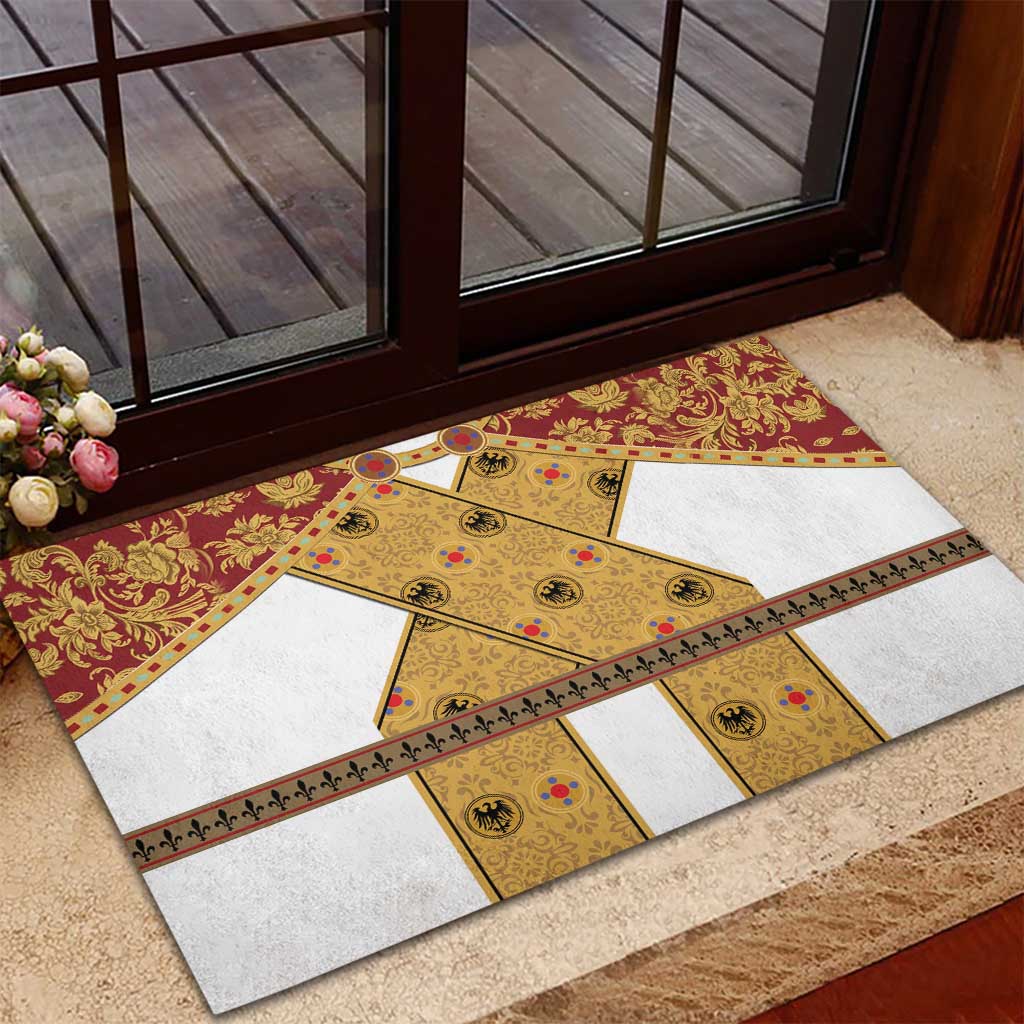 Holy Roman Emperor Costume Rubber Doormat Eagle Sable