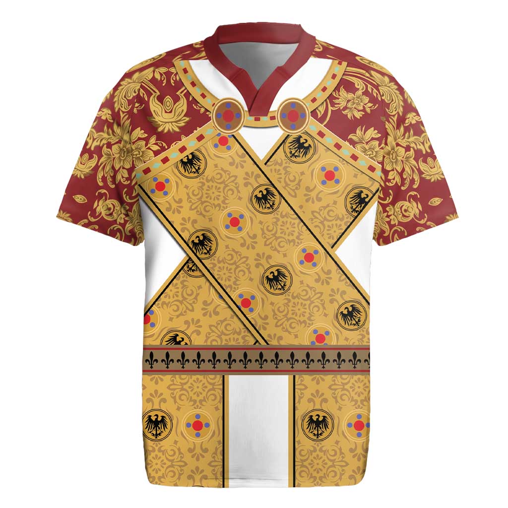 Holy Roman Emperor Costume Rugby Jersey Eagle Sable