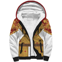 Holy Roman Emperor Costume Sherpa Hoodie Eagle Sable