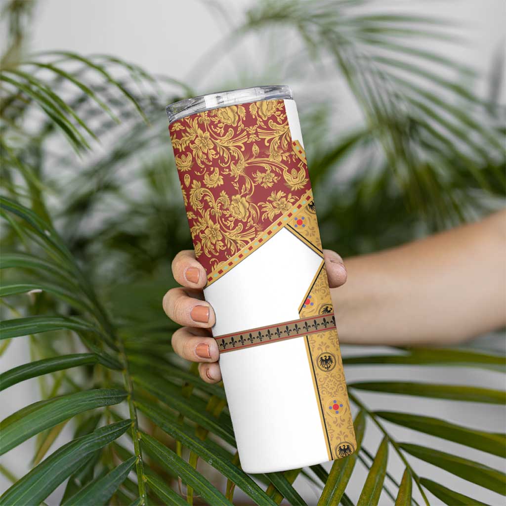 Holy Roman Emperor Costume Skinny Tumbler Eagle Sable