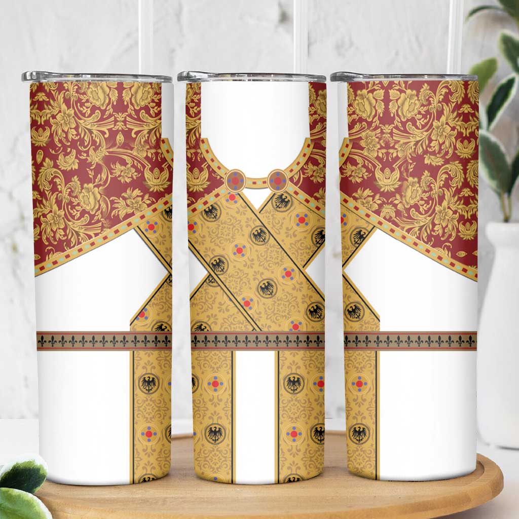 Holy Roman Emperor Costume Skinny Tumbler Eagle Sable