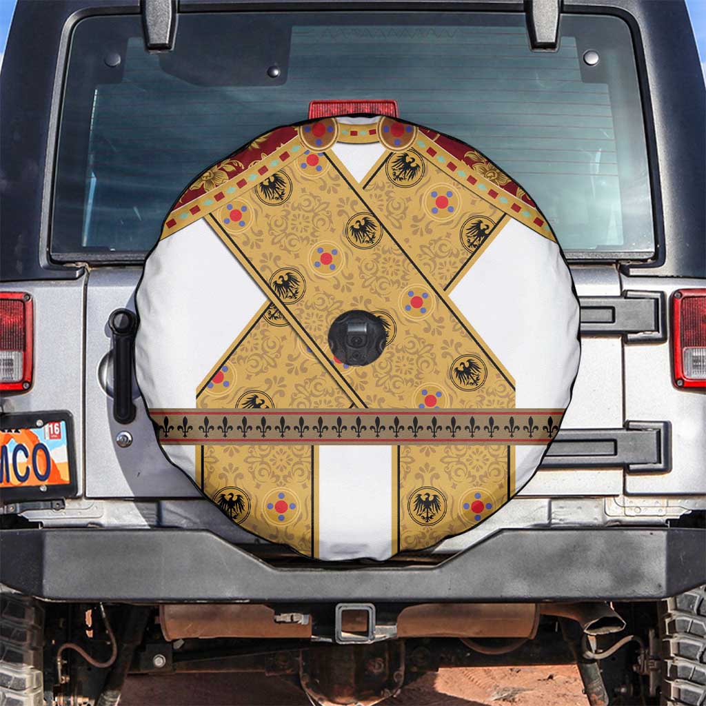 Holy Roman Emperor Costume Spare Tire Cover Eagle Sable