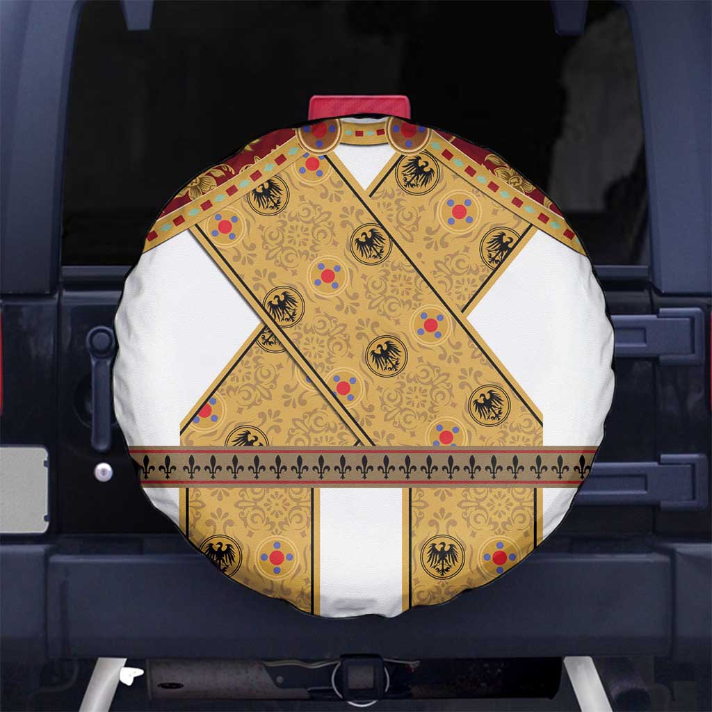 Holy Roman Emperor Costume Spare Tire Cover Eagle Sable